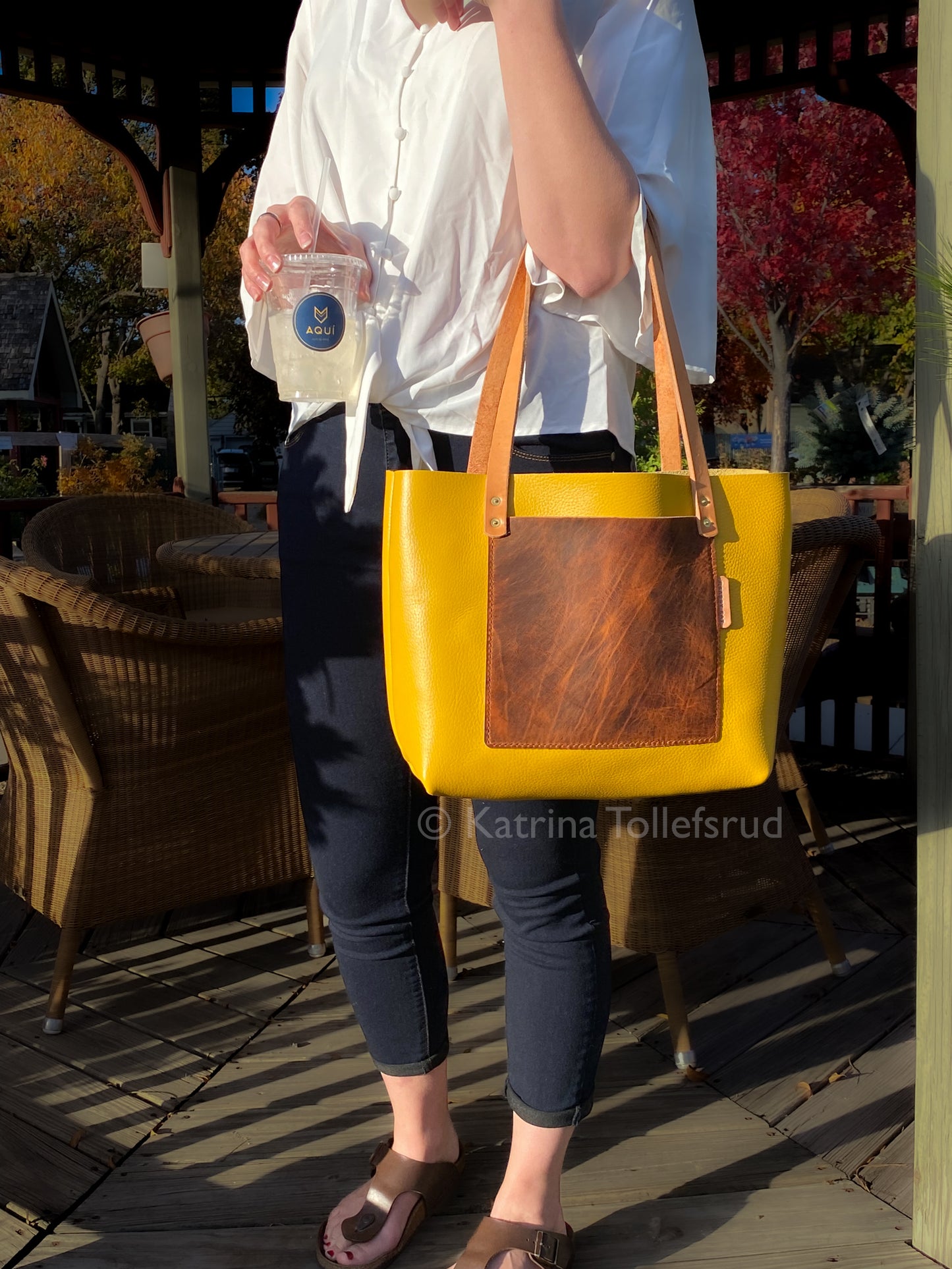 Yellow Simplicity Tote