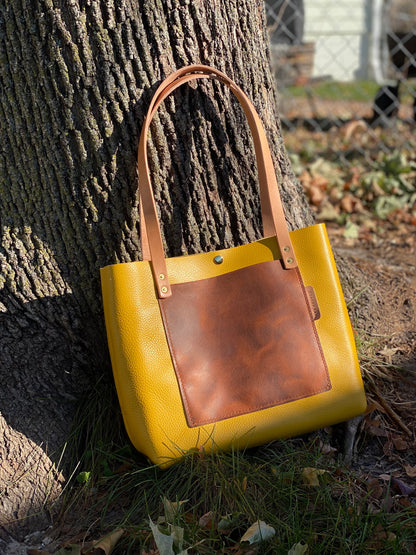 Yellow Simplicity Tote