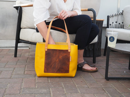 Yellow Simplicity Tote