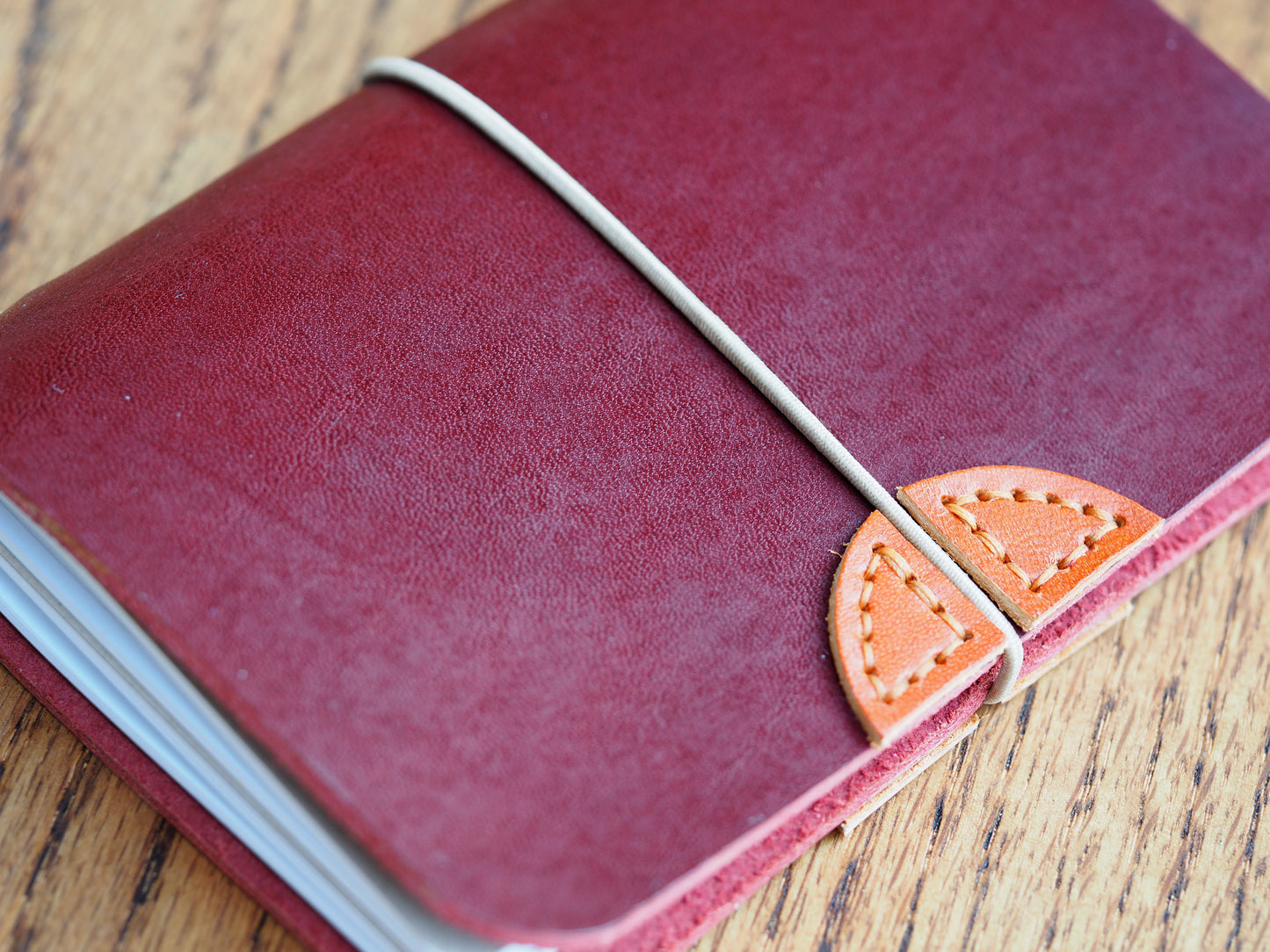 Burgundy Veg & English Tan Veg Journal