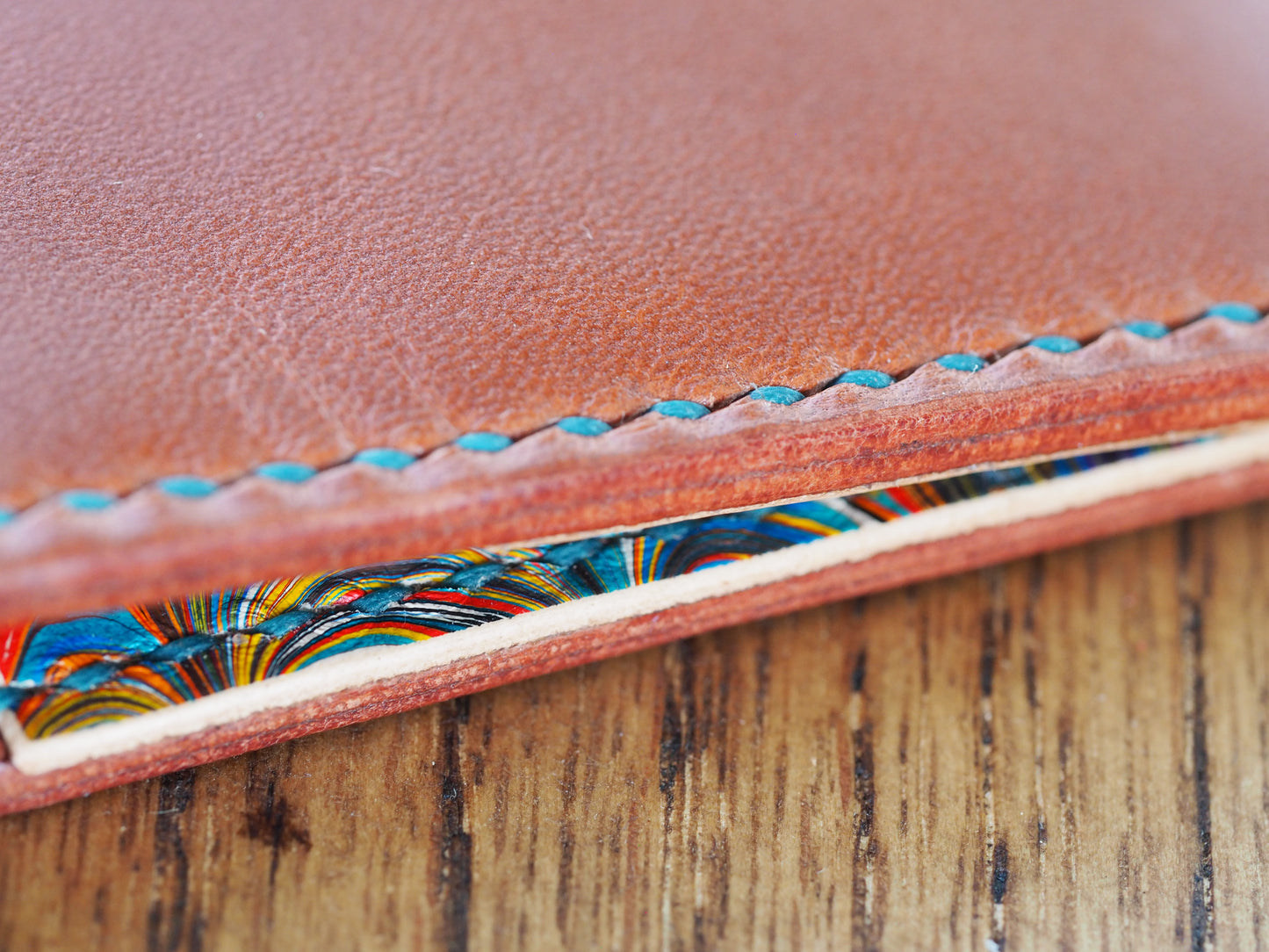 Tan & Marble BiFold Wallet