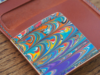 Tan & Marble BiFold Wallet