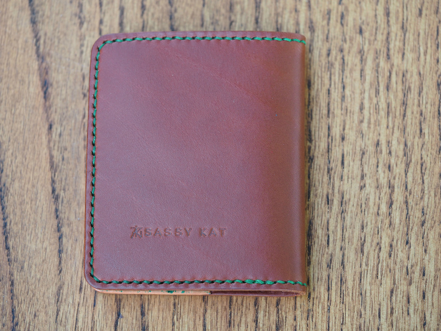 Brown & Green Splatter BiFold Wallet