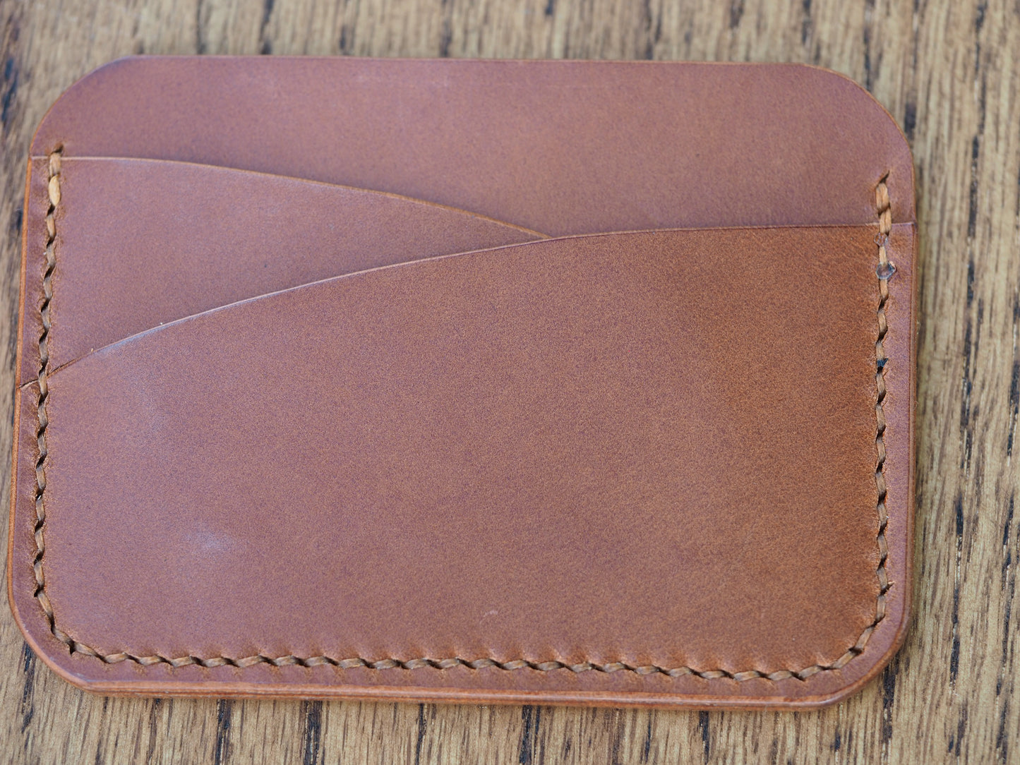 Tan on Tan Two Horizons Wallet